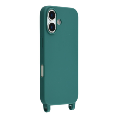 A-One Brand - iPhone 17 Mobilskal TPU med Hål för Rem - Grön