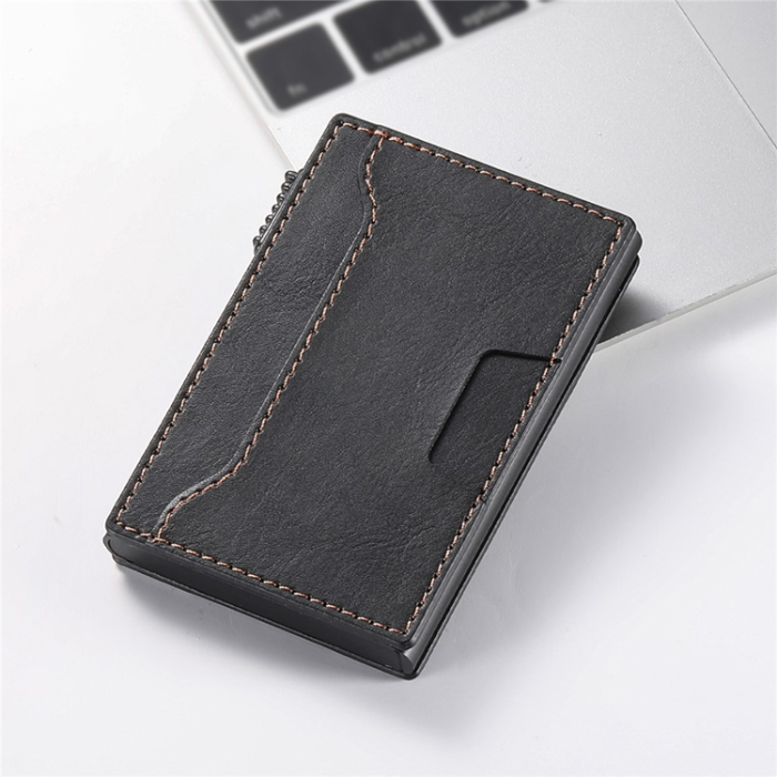 SUTENI - SUTENI Korthållare Automatiskt Pop-Up Double-Sided Waxy Texture