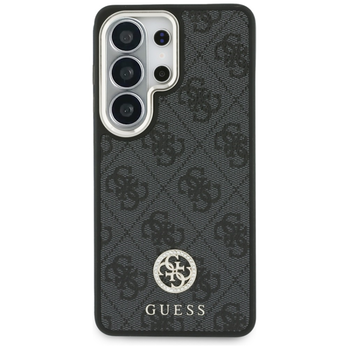 Guess - Guess Mobilskal För Galaxy S26 Ultra MagSafe 4G Big Rhinestone Triangle Strap