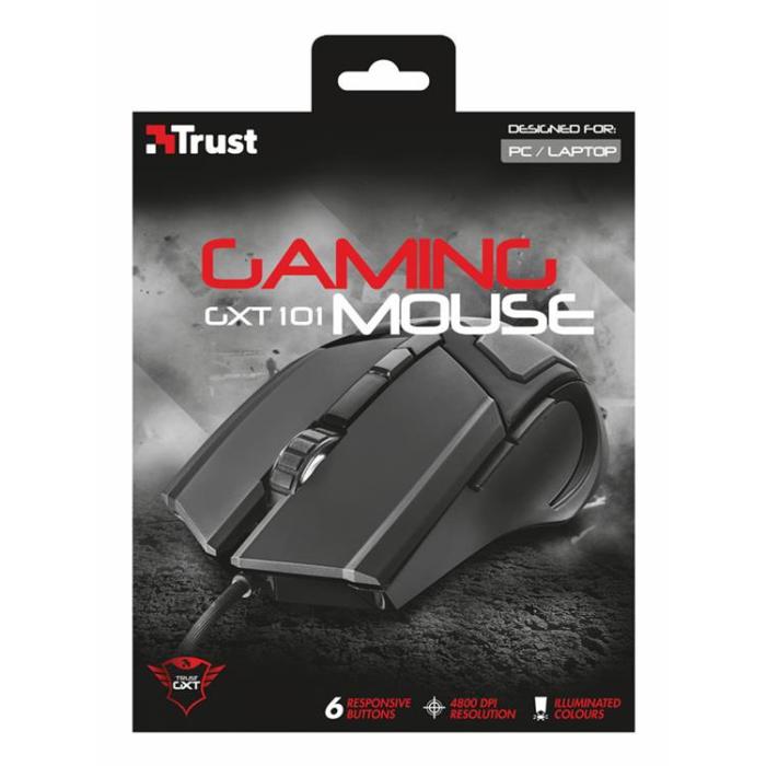 UTGATT1 - TRUST GXT 101 Gaming Mouse