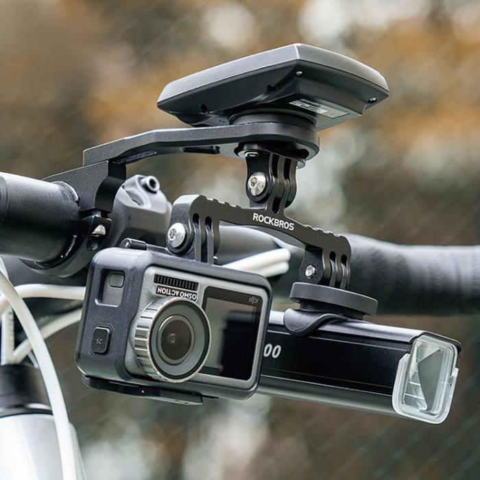 Rockbros - Rockbros Cykelhållare för Styrdator Navigator och Kamera/Belysning