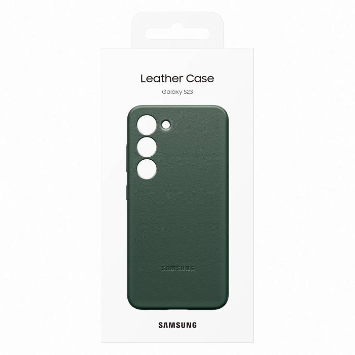 Samsung - Samsung Galaxy S23 Skal Läder - Grön