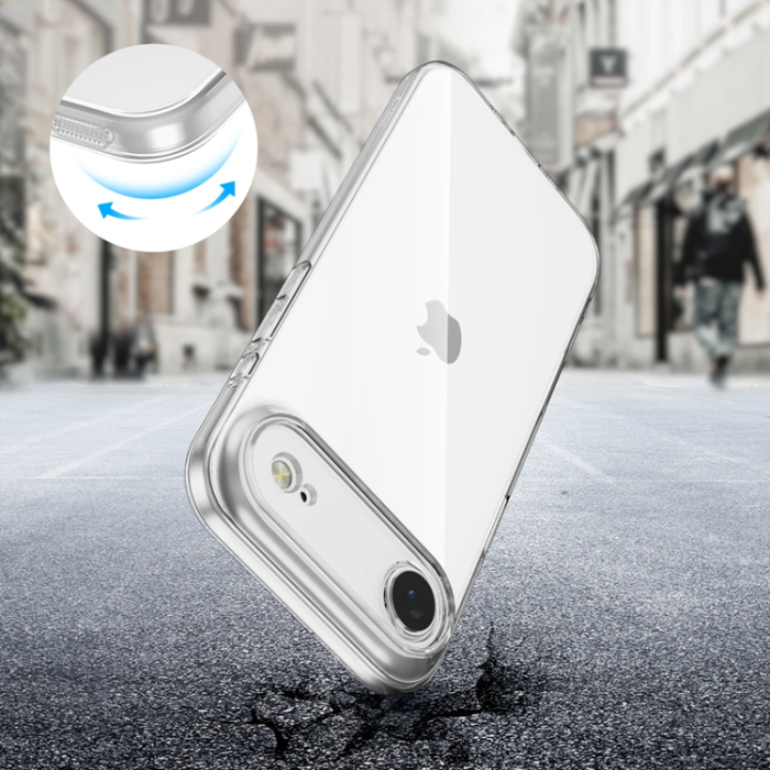 Tech-Protect - Tech-Protect iPhone Air Mobilskal Flexair - Clear