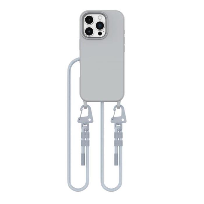 Tech-Protect - Tech-Protect iPhone 16 Pro Mobilhalsband Skal Magsafe - Grå
