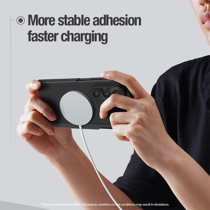 Nillkin - NILLKIN Galaxy Z Fold 7 Mobilskal MagSafe Super Frosted - Grön