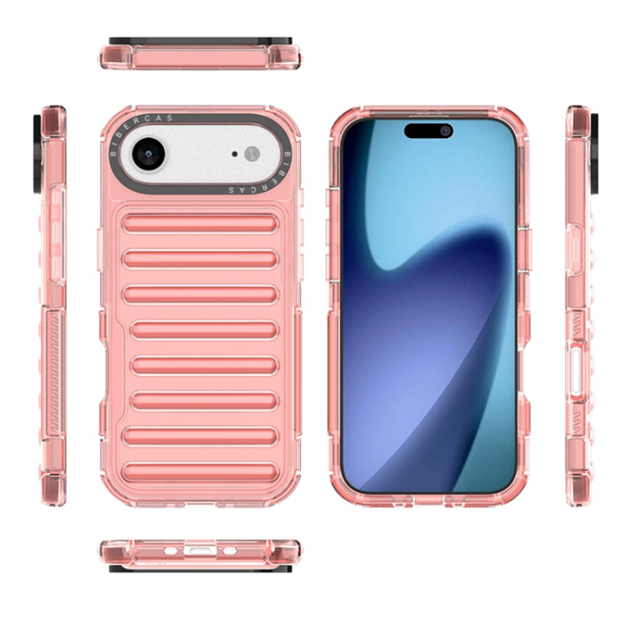 A-One Brand - iPhone 17 Air Mobilskal Stripe Design Detachable - Djuprosa