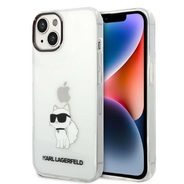 Karl Lagerfeld Ikonik Choupette Transparent Skal till iPhone 14 Plus | 2353 | AlltMobil