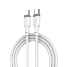 XO - XO USB-C Till USB-C 60W 1m Kabel PD NB208B - Vit