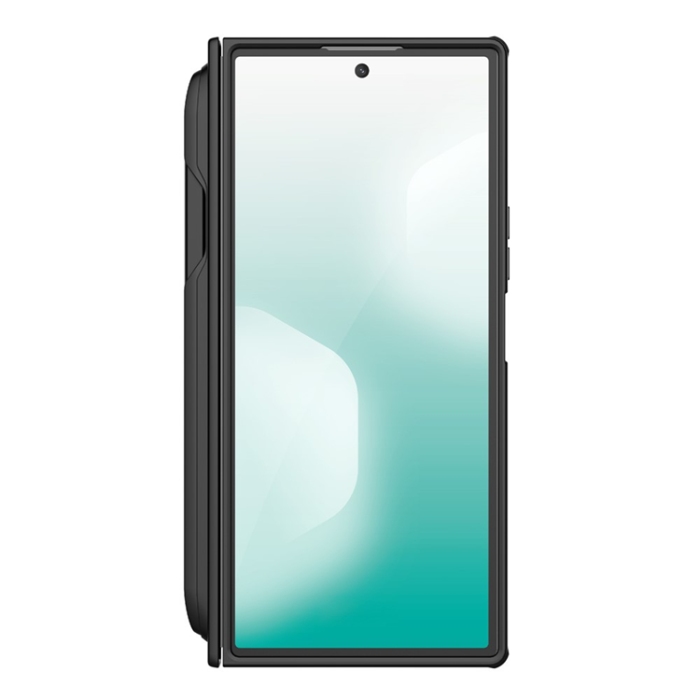 Nillkin - NILLKIN Galaxy Z Fold 7 Mobilskal Stylus Super Frosted - Svart