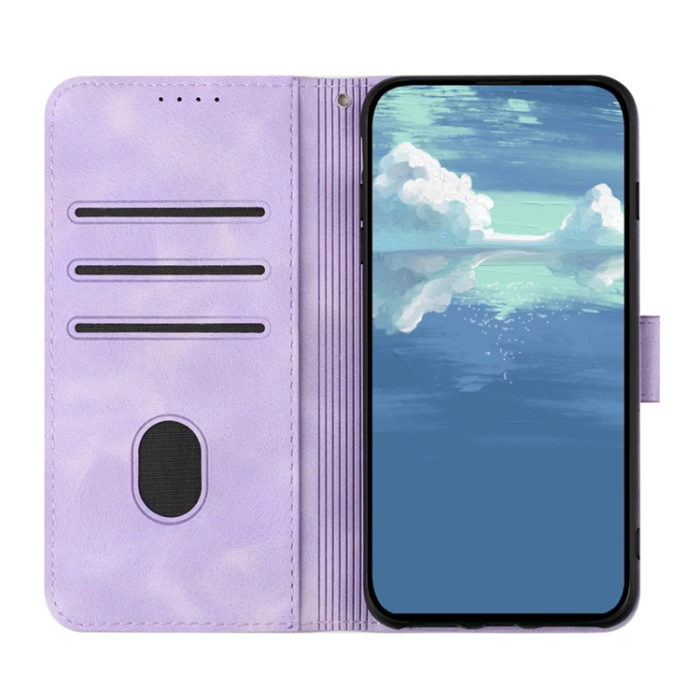 A-One Brand - iPhone 17 Pro Max Plånboksfodral Line - Lila