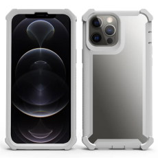 A-One Brand - iPhone 14 Pro Max Mobilskal TPU + PC Shockproof - Grå