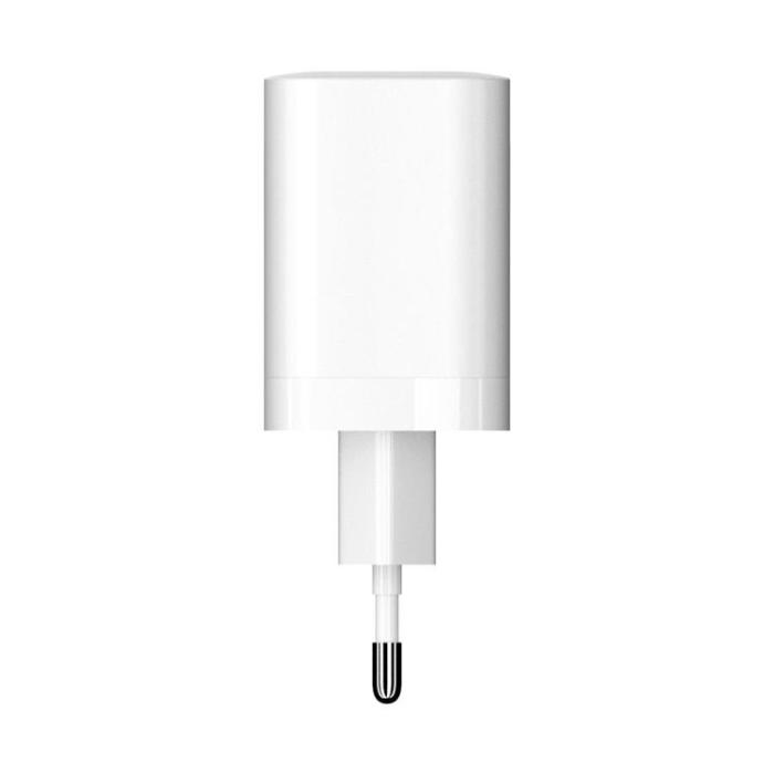 Forever - Forever Snabbladdare 35W 2x USB-C GaN PD QC TC-05-35CC - Vit