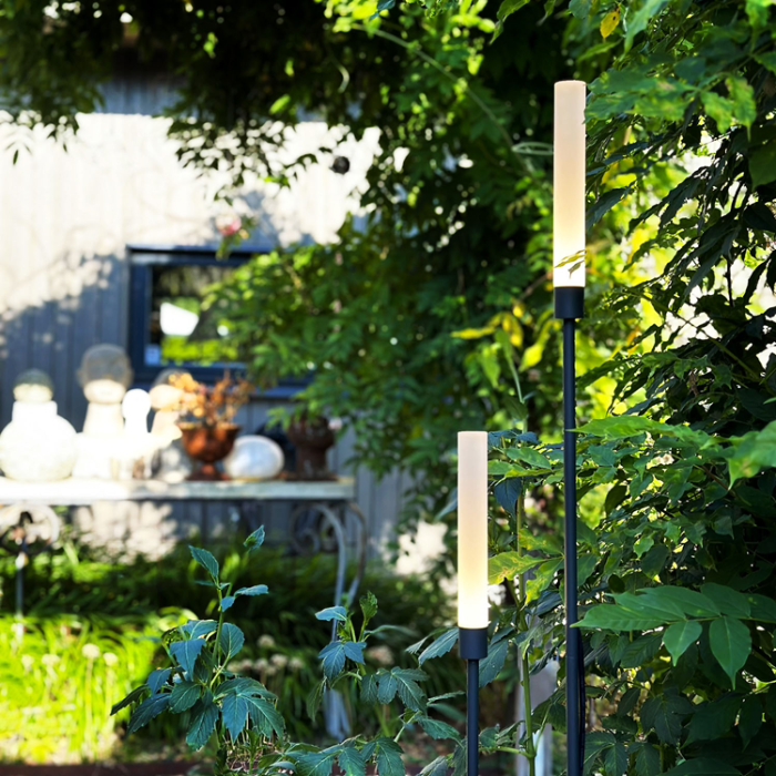 LightsOn - LightsOn Frost Ljuspelare 126 + 91 cm 2-pack Grå
