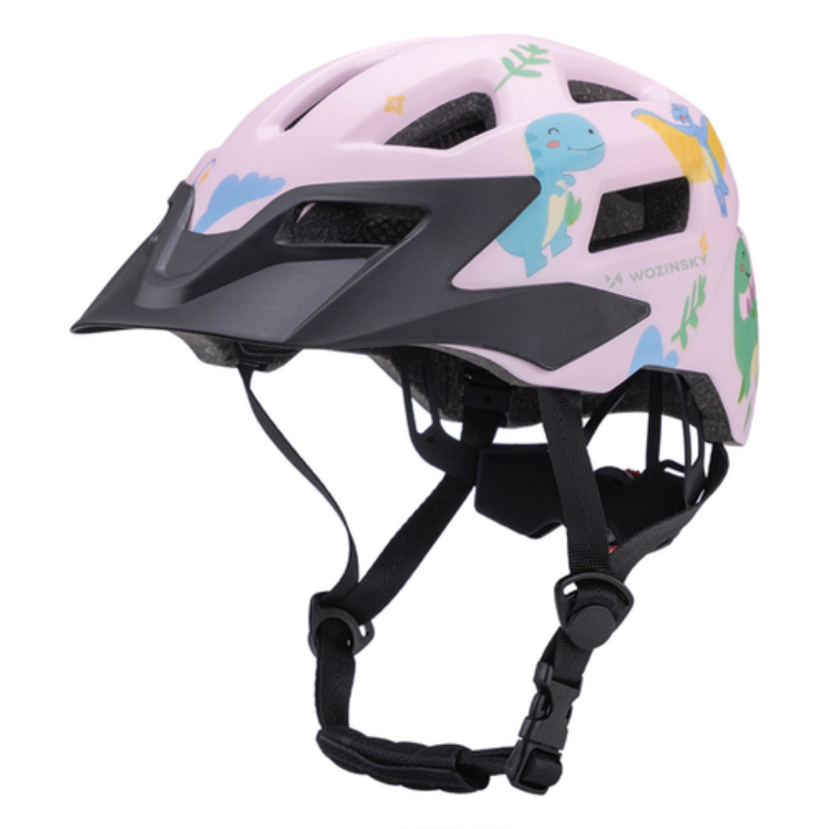 Wozinsky MTB Barncykelhjälm med Avtagbart Visir XS - Rosa | 264 | AlltMobil