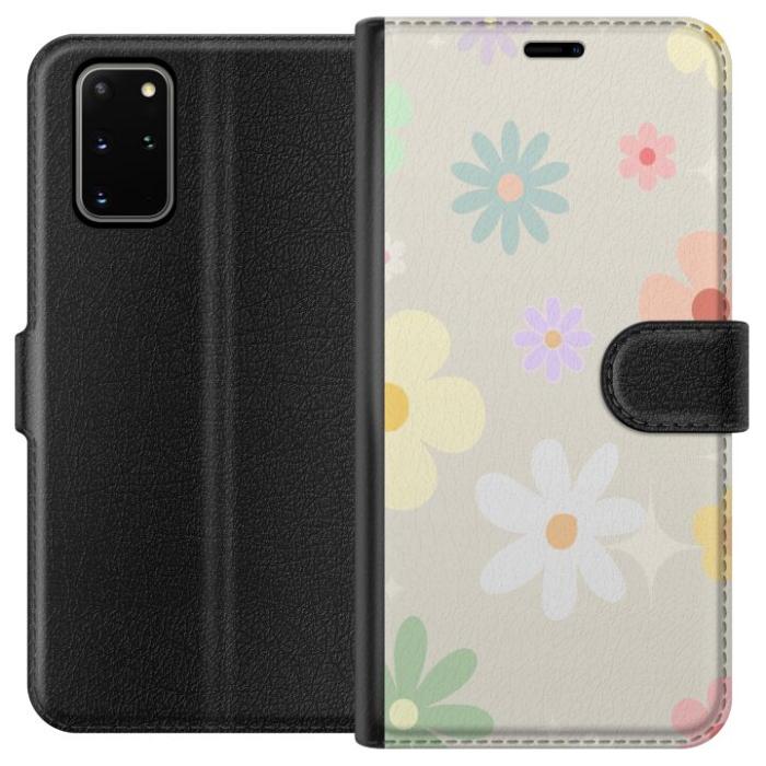 iSecrets - Plånboksfodral till Samsung Galaxy S20+ med fejdande blommor