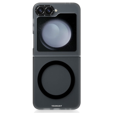 YOUNGKIT - YOUNGKIT Galaxy Z Flip 6/7 FE Mobilskal Anti-Fingerprint - Svart