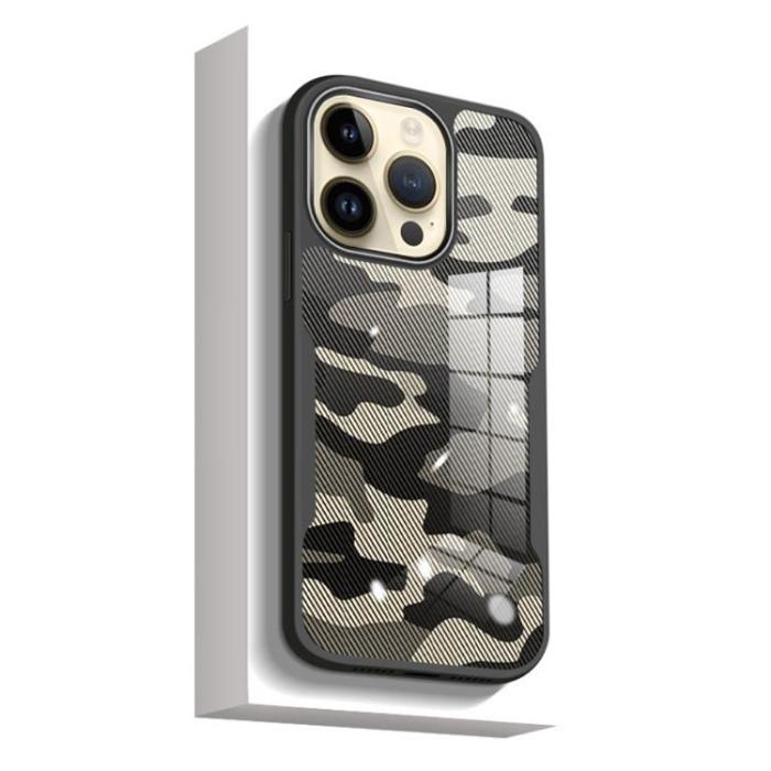 Rzants - Rzants iPhone 14 Pro Skal Camouflage - Svart