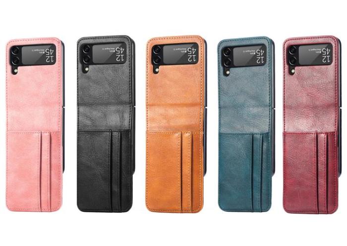 A-One Brand - Plånboksfodral till Samsung Galaxy Z Flip 3 5G - Rosa
