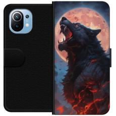 iSecrets - Pl&aring;nboksfodral till Xiaomi Mi 11 med Ylande varg