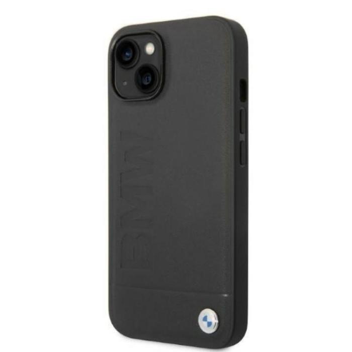 BMW - BMW iPhone 14 Skal Magsafe Signature Logo Imprint - Svart