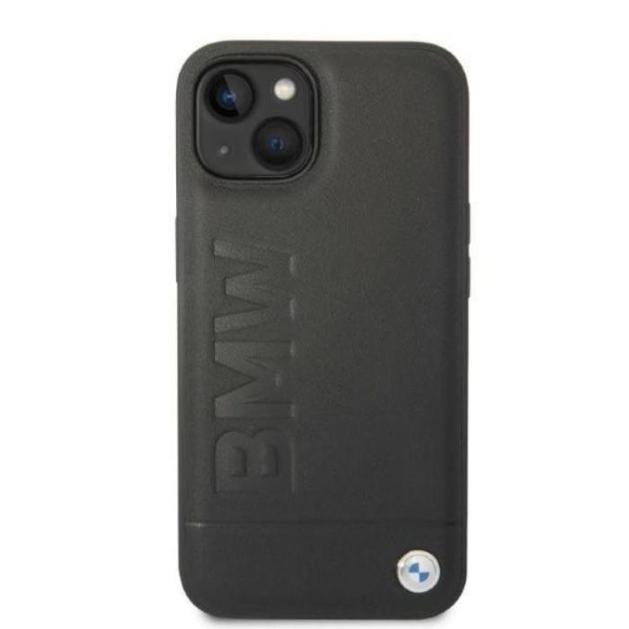 BMW - BMW iPhone 14 Skal Magsafe Signature Logo Imprint - Svart