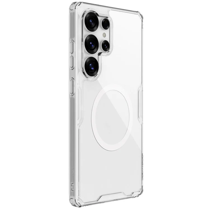 Nillkin - Nillkin Galaxy S25 Ultra Mobilskal Magsafe Pro - Transparent
