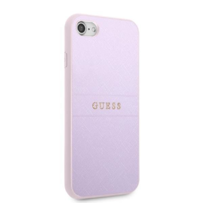 Guess - Guess iPhone 7/8/SE (2020/2022) Mobilskal Saffiano Stripe