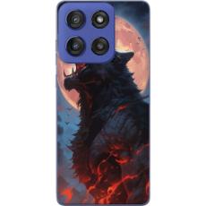 iSecrets - Mobilskal till Motorola Edge 60 Stylus med Ylande varg