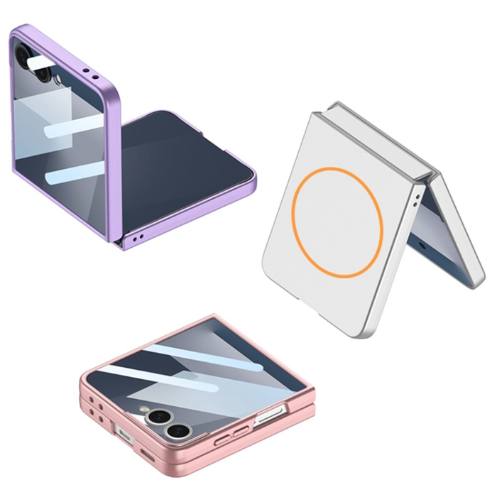GKK - GKK Galaxy Z Flip 7 Mobilskal MagSafe Ultra Slim - Titan Grå