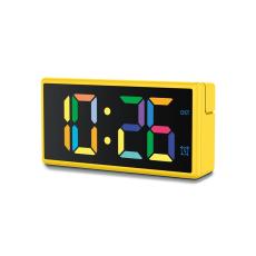 Hama - HAMA Digital V&auml;ckarklocka Ibiza Flerf&auml;rgad Display Gul