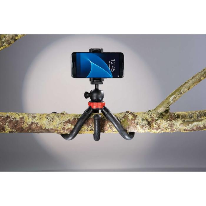 Hama - HAMA Bordsstativ Kamera, Smartphone & GoPro FlexPro 27 cm Röd
