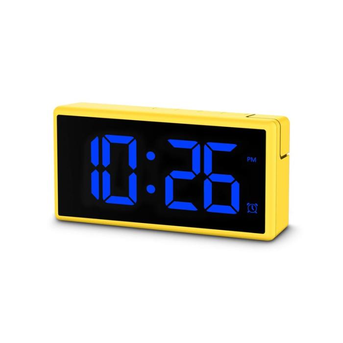 Hama - HAMA Digital Väckarklocka Ibiza Flerfärgad Display Gul
