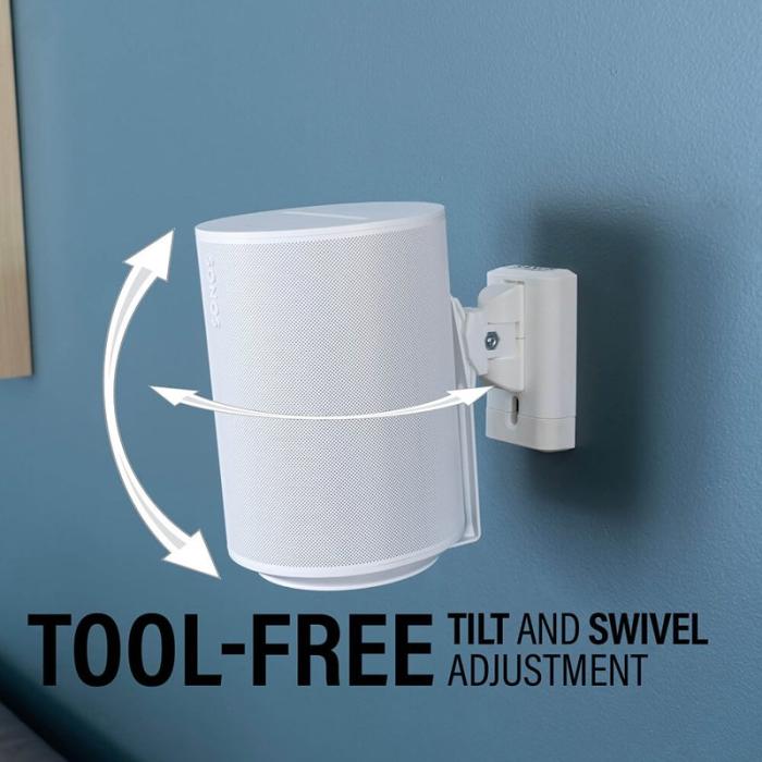 Sanus - SANUS Wall Mount for Sonos ERA100 Pair White