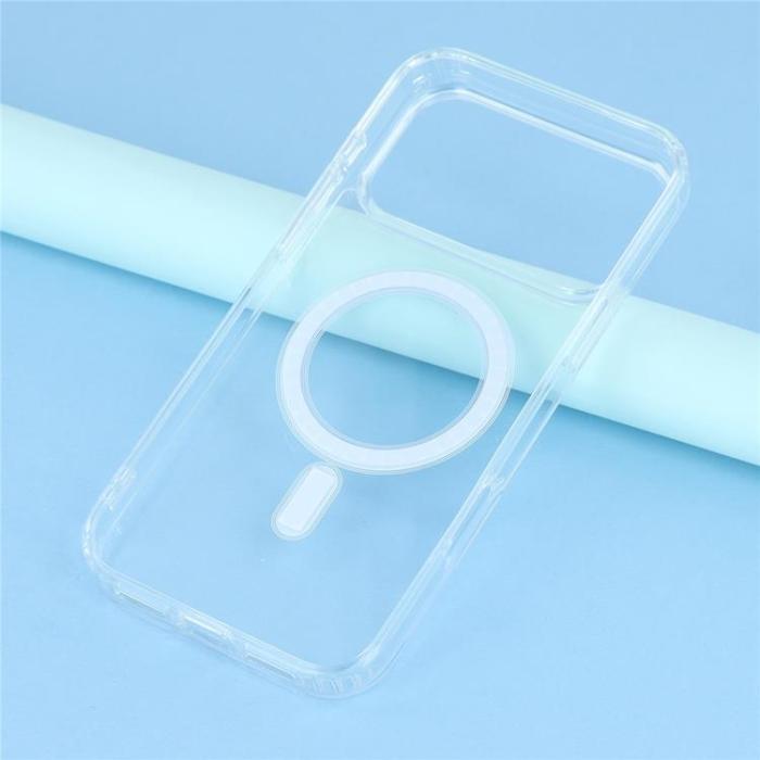 A-One Brand - iPhone 17 Pro Max Mobilskal MagSafe TPU Acrylic - Transparent