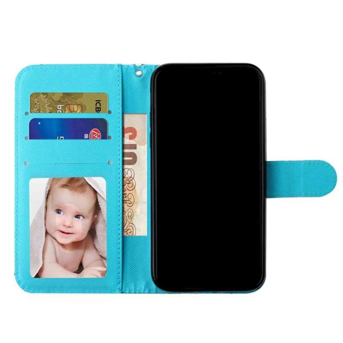 OEM - Plånboksfodral för Samsung Galaxy S26 3D-mönster Konstläder - Stjärnhimmel