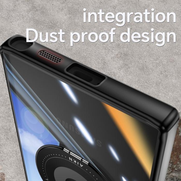 OEM - Mobilskal för Samsung Galaxy S26 Ultra Magnetiskt PC + TPU - Svart