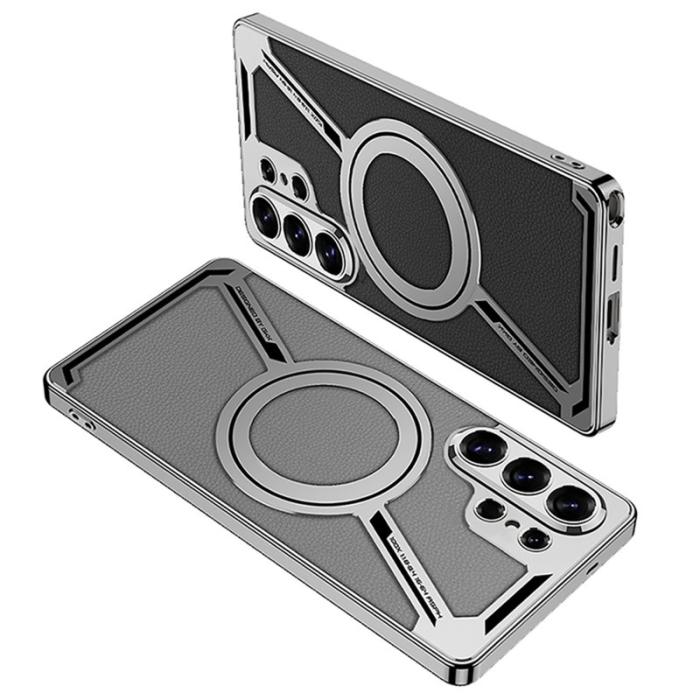 GKK - GKK Mobilskal för Samsung Galaxy S26 Ultra Magnetiskt PC + TPU - Titangrå