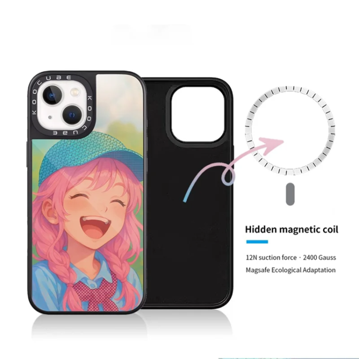 A-One Brand - iPhone 15 Mobilskal MagSafe Aluminium Silikon