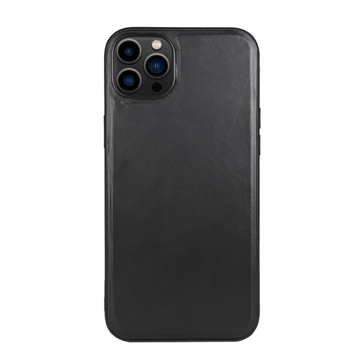 BUFFALO - BUFFALO äkta läder iPhone 14 Plus Skal MagSeries - Svart