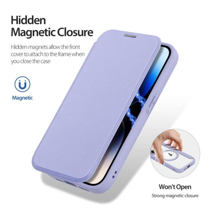 Dux Ducis - Dux Ducis iPhone 15 Pro Plånboksfodral Magsfae Skin X Pro