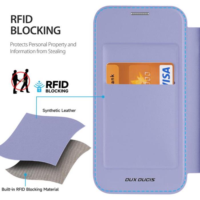 Dux Ducis - Dux Ducis iPhone 15 Pro Plånboksfodral Magsfae Skin X Pro