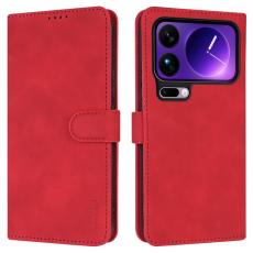AZNS - AZNS Xiaomi 17 Pro Max Pl&aring;nboksfodral Konstl&auml;der - R&ouml;d