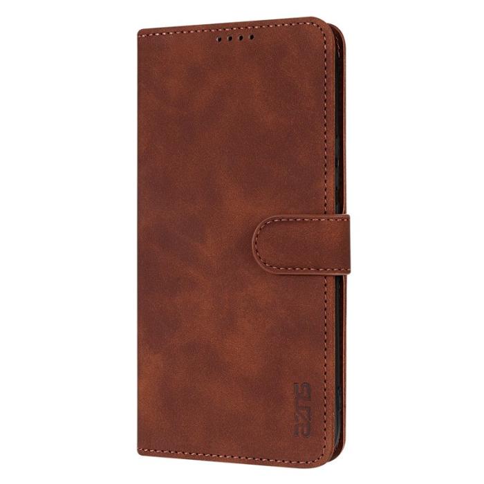 AZNS - AZNS Xiaomi 17 Pro Max Plånboksfodral Konstläder - Brun