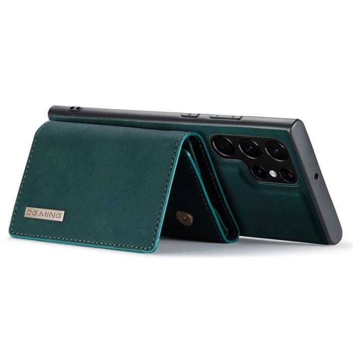 DG.MING - DG.MING M1 Series Mobilskal till Samsung Galaxy S25 Ultra Kickstand Grön