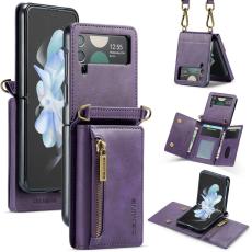 DG.MING - DG.MING M5 Series Mobilskal till Samsung Galaxy Z Flip3 5G Lila