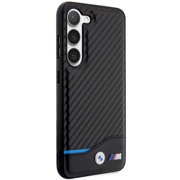 BMW - BMW Galaxy S23 Plus Skal Läder Carbon - Svart