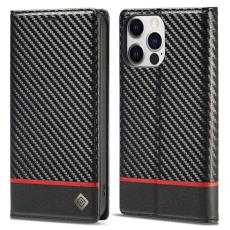 LC.imeeke - LC.IMEEKE iPhone 14 Pro Max Pl&aring;nboksfodral Konstl&auml;der - Vit