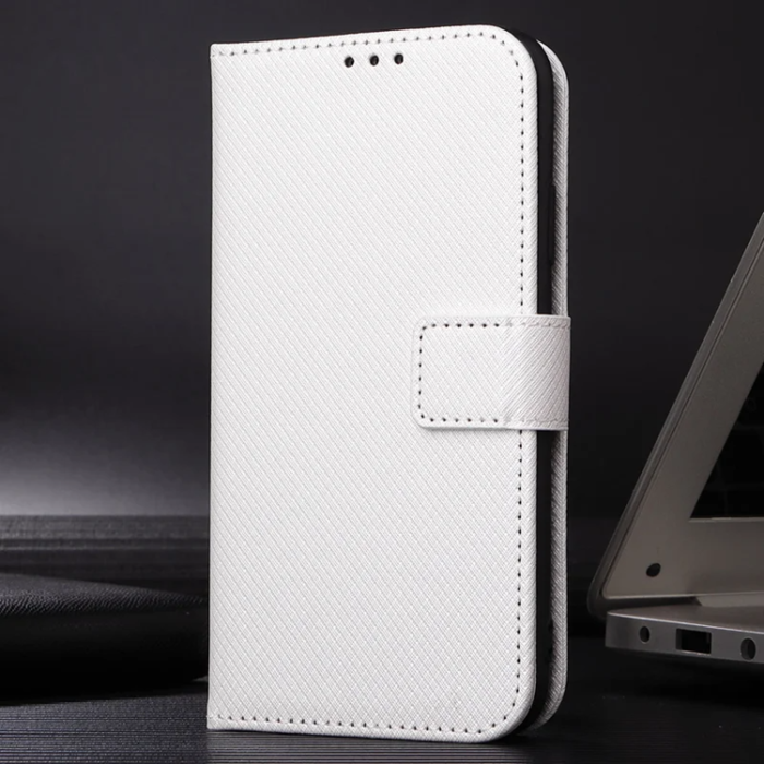 A-One Brand - OnePlus Nord 5 Plånboksfodral Diamond Texture - Vit