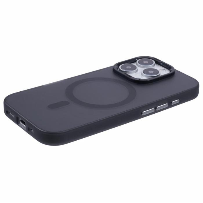 X-Level - X-LEVEL Mobilskal till iPhone 16 Pro Max MagSafe Frostad Bak - Svart
