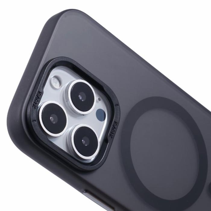 X-Level - X-LEVEL Mobilskal till iPhone 16 Pro Max MagSafe Frostad Bak - Svart